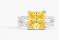 Yellow Diamond Engagement Ring