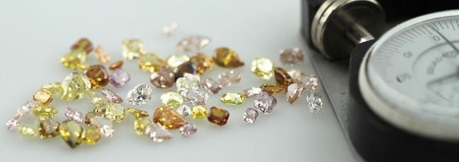 Mixed parcel of Colored Diamonds