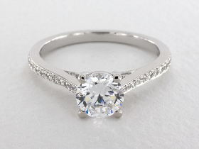 White Gold Engagement Ring