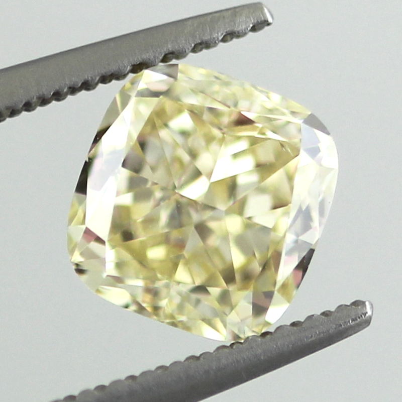 Fancy Yellow Diamond, Cushion, 1.81 carat, VS2 - B